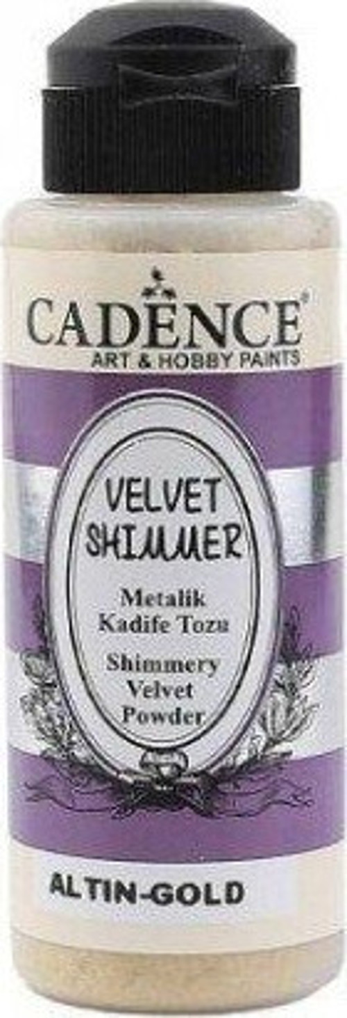 VELVET SHIMMER METALİK KADİFE TOZU VS-02 ALTIN 120ML