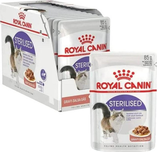 Gravy Kısırlaştırılmış Kedi Konservesi 12x85 Gr