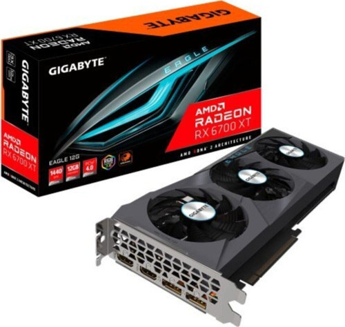 Radeon Gaming Ekran Kartı Rx 6700 Xt Eagle 12g Gv-r67xteagle-12gd Gddr6