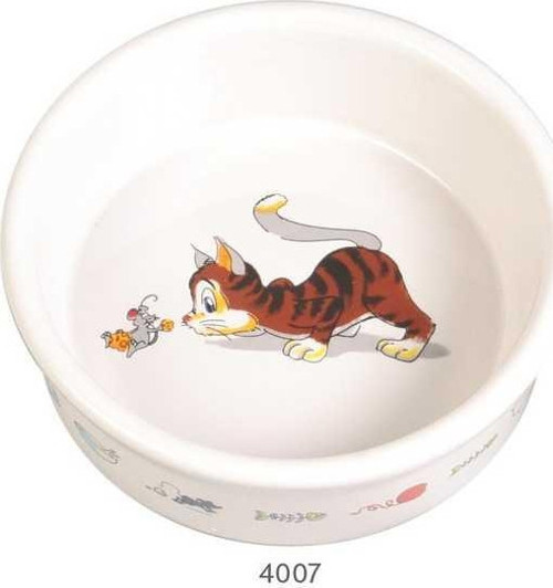 Kedi Seramik Mama Su Kabı 0,2Lt 11cm