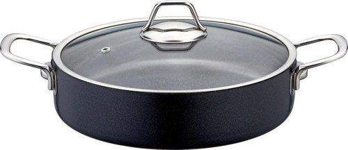 Gusto Granit Efektli 26 cm Kısa Tencere