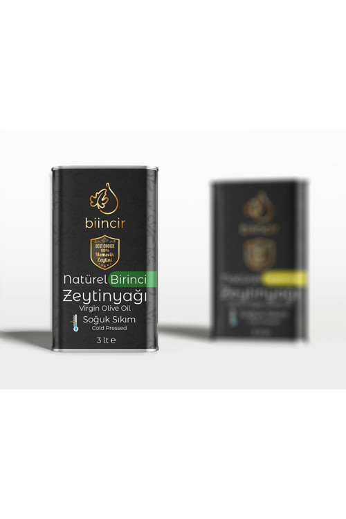 Natürel Birinci Zeytinyağı Soğuk Sıkım 3 Lt