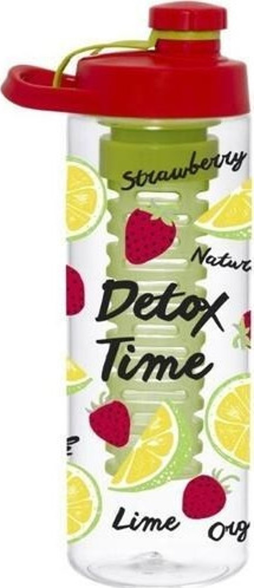 MATARA ÇİLEK DESEN VİDALI KAPAK 650 ML