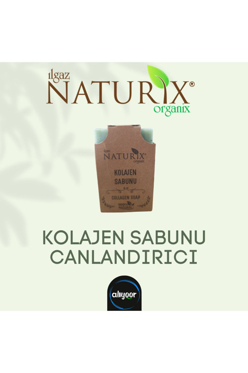 %100 Doğal Kolajen Sabunu Kırışıklık Önleyici Canlandırıcı Cilt Ve Saç Bakım Sabunu