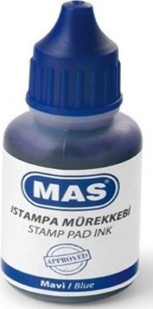 ISTAMPA MÜREKKEBİ MAVİ 20 ML 463