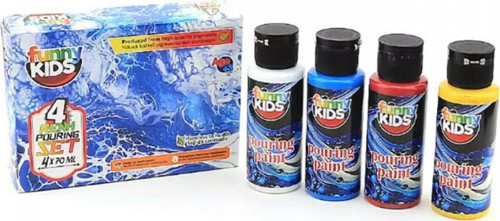 Funny Kids 4x70ml Pouring Set /