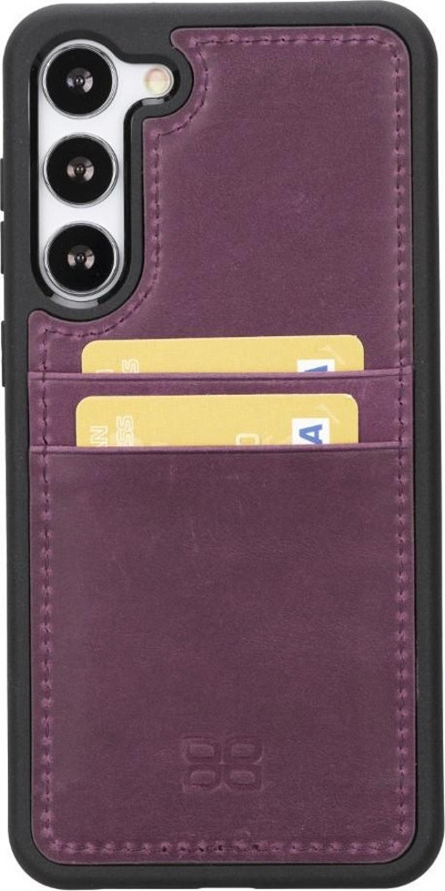 Samsung Galaxy S23 Plus Uyumlu Deri Arka Kapak FXCP CZ7