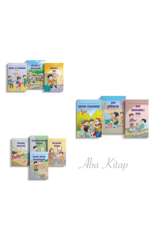 Problem Çözme Becerisi Hikayeleri 4 (10 Kitap) (3.Sınıf Okuma Hikaye Öykü Kitapları Seti)