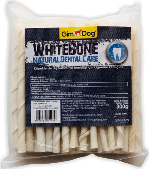 Mordimi Burgu Çubuk 5'' 6 Gr 50Li White