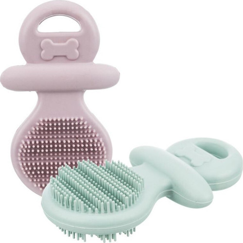 Yavru Köpek Diş Kaşıma Emziği Naturel Kauçuk 9cm