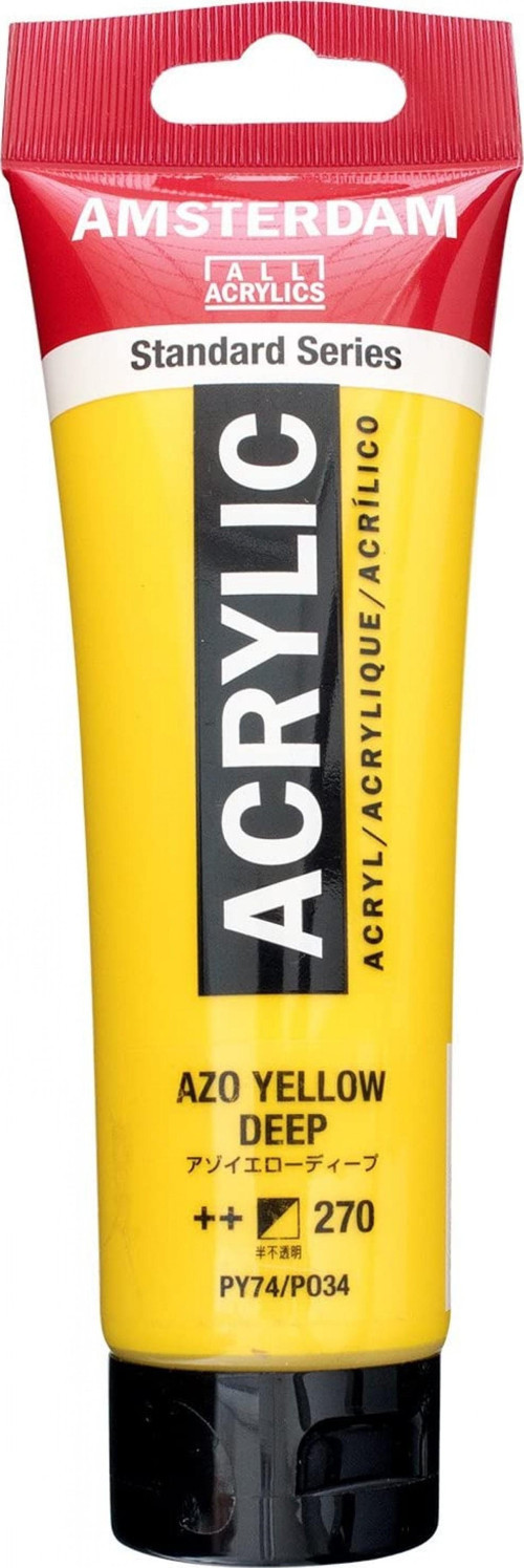 Standart Akrilik Boya 120ml Azo Yellow Deep / 270
