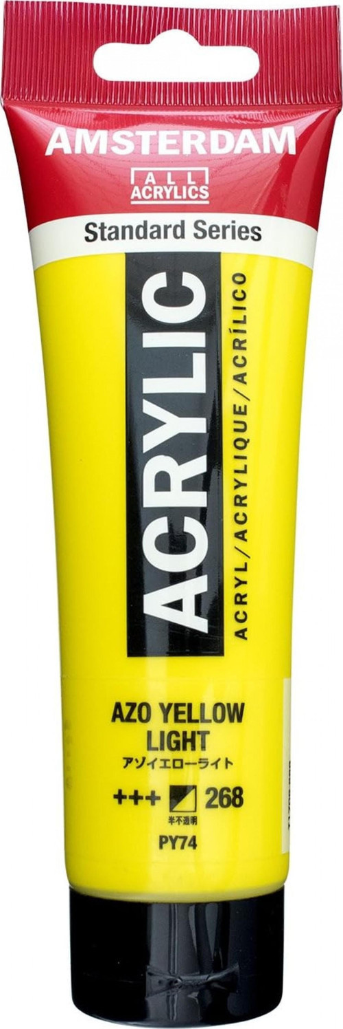 Standart Akrilik Boya 120ml Azo Yellow Light / 268
