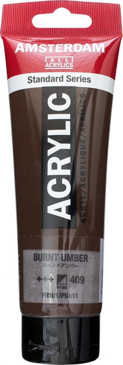 Standart Akrilik Boya 120ml Burnt Umber / 409