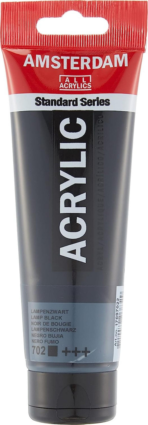 Standart Akrilik Boya 120ml Lamp Black / 702