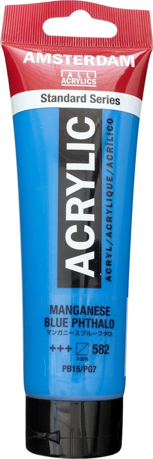 Standart Akrilik Boya 120ml Mangan. Blue Phthalo / 582