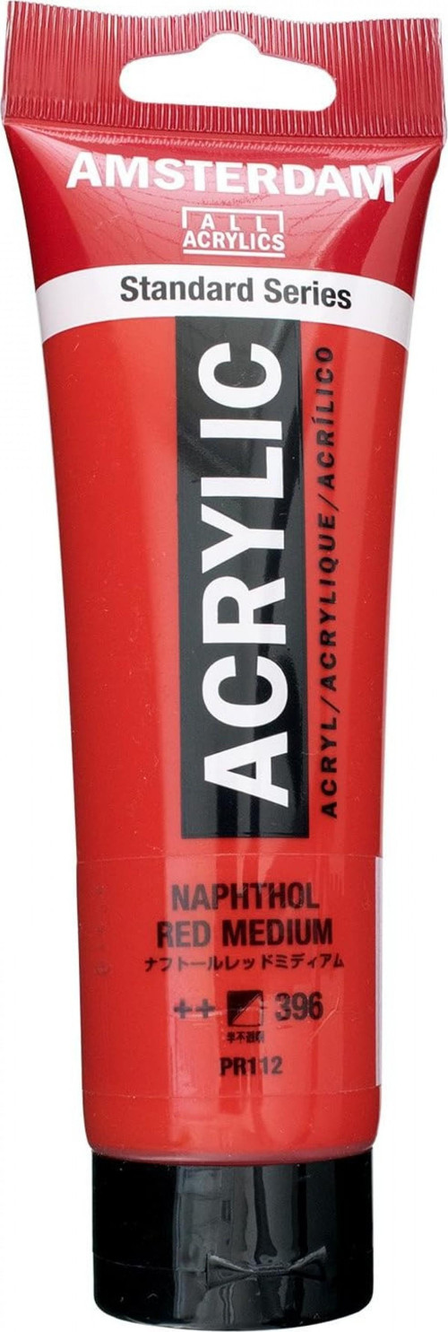 Standart Akrilik Boya 120ml Naphthol Red Medium / 396