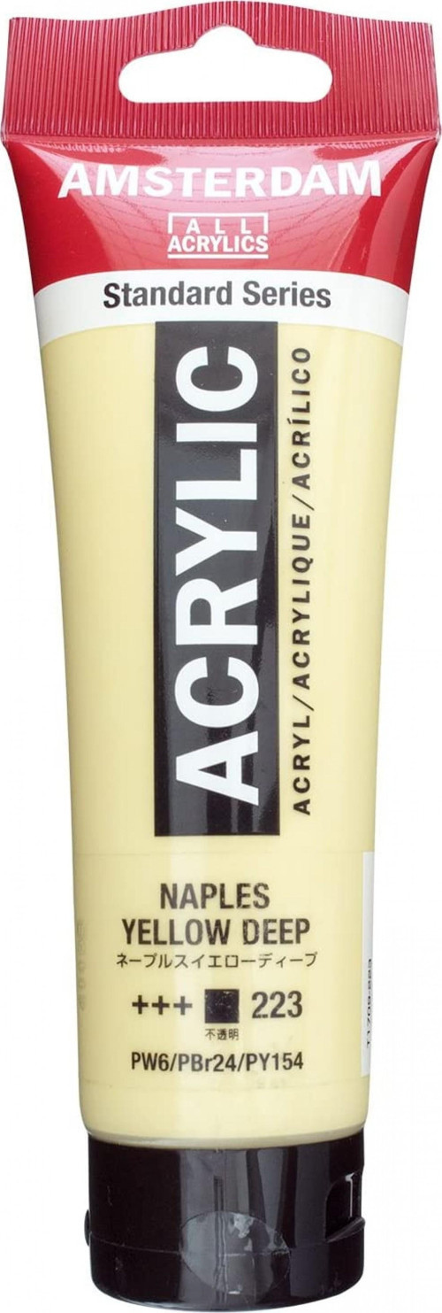 Standart Akrilik Boya 120ml Naples Yellow Deep / 223