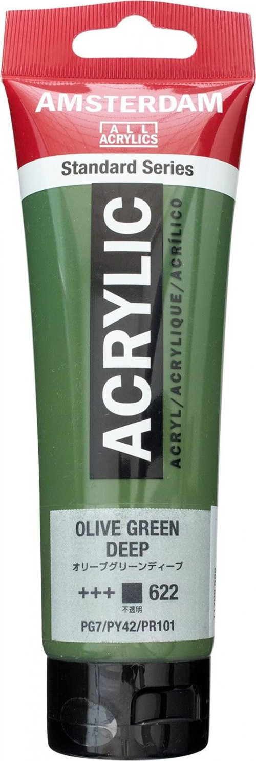 Standart Akrilik Boya 120ml Olive Green Deep / 622
