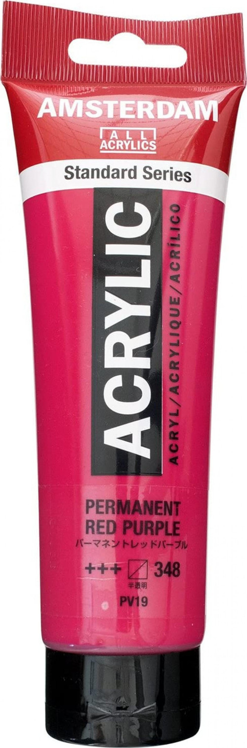 Standart Akrilik Boya 120ml Permanent Red Purple / 348