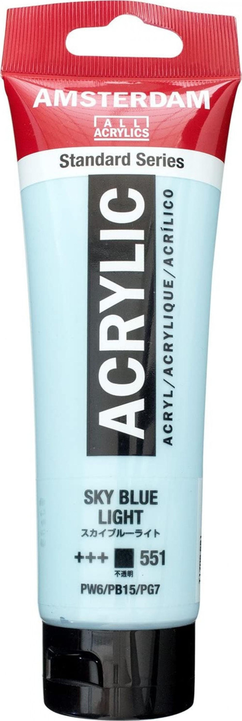 Standart Akrilik Boya 120ml Sky Blue Light / 551