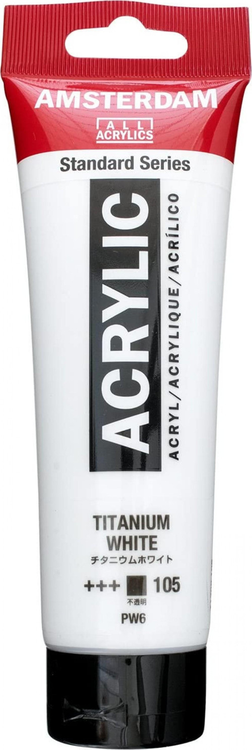 Standart Akrilik Boya 120ml Titanium White / 105