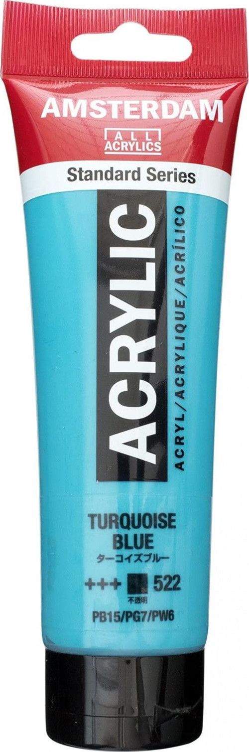Standart Akrilik Boya 120ml Turquoise Blue / 522