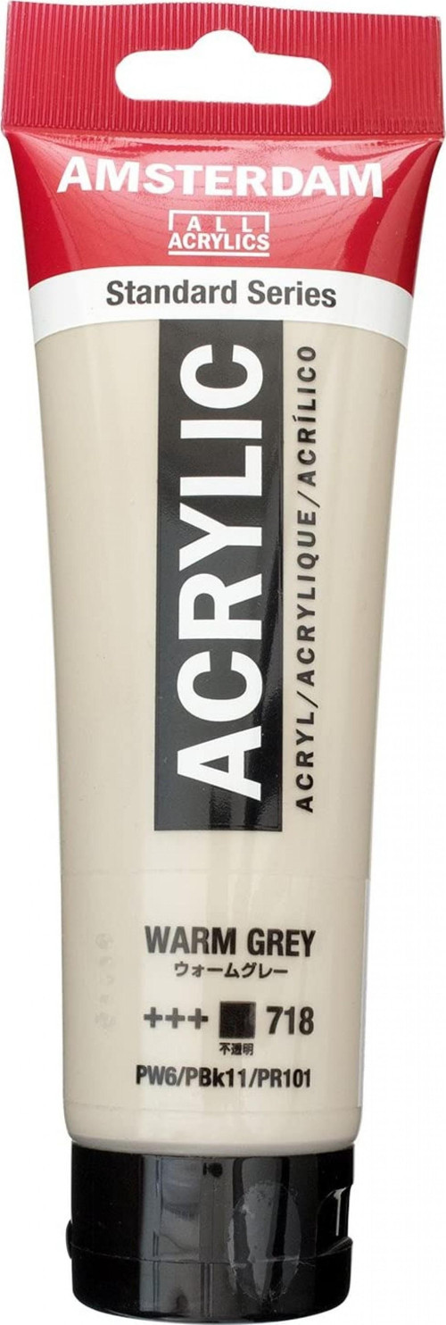 Standart Akrilik Boya 120ml Warm Grey / 718