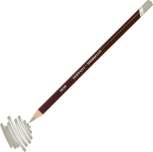 Coloursoft Profesyonel Kuru Boya Kalemi C710 White Grey
