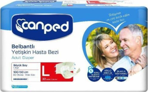 Belbantlı Bez Büyük 30 Adet Hasta Bezi L