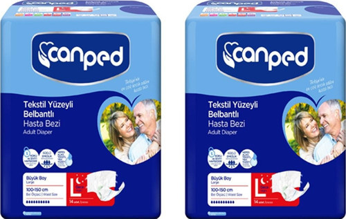 Belbantlı Gece Büyük Eko (large/night) Hasta Bezi 14 Adet 2 Paket