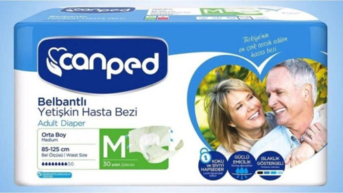Belbantlı Tekstil Yüzeyli Hasta Bezi Orta M 30'lu