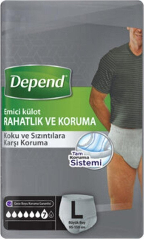 Erkek Emici Külot 10'lu