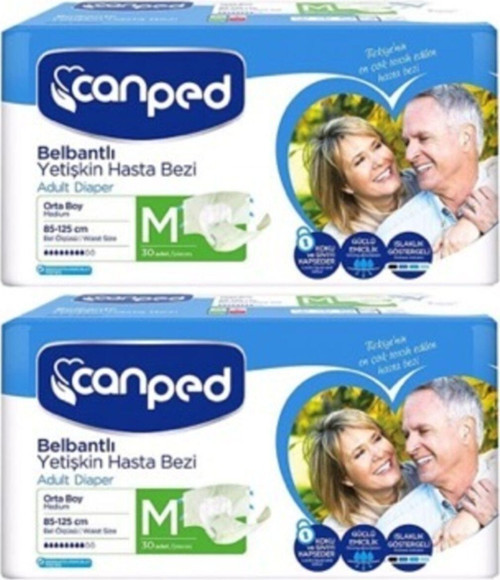 Hasta Altı Bezi Medium 30 Adet X2 Adet