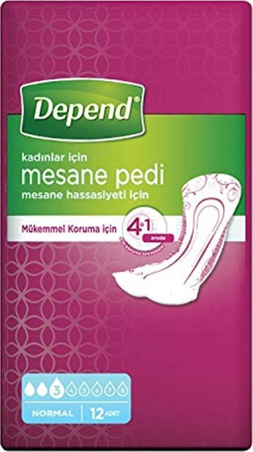 Mesane Pedi Kadin Normal 12'li