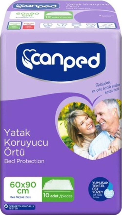 Yatak Koruyucu Örtü Ekstra Örtü (60CM * 90CM) 10'lu
