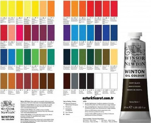 Winsor Newton Winton Yağlı Boya 37ml Permanent Green Light / 483