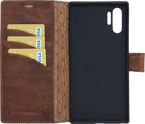 Samsung Galaxy Note 10 Plus Uyumlu Deri Kılıf WC00 G2
