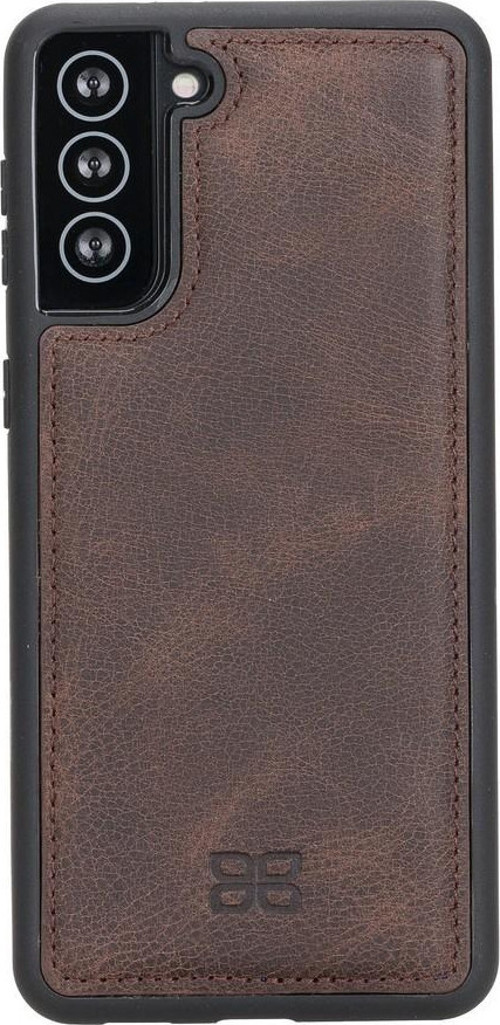 Samsung Galaxy S21 Plus Uyumlu Deri Arka Kapak TN03
