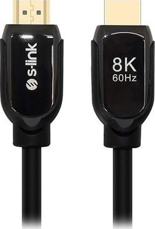 Sl-H8K01 Hdmı 1.5M 8K 60Hz 4K 120Hz Ultra Hdr 2.1V 7680P Metal Kılıflı Kablo - Siyah