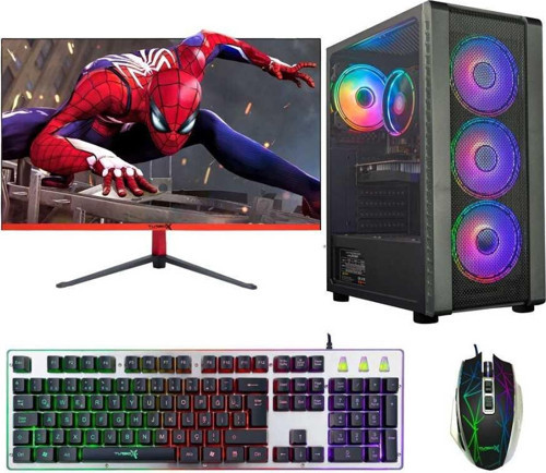 Tx116 i5 4440 16GB Ram 512GB M.2 NVMe 4GB RX550 27 inç Monitör Oyun Bilgisayarı