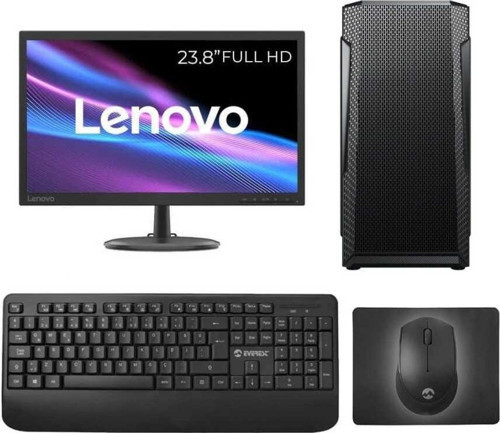 Tx3266 i5 4440 16GB Ram 256GB NVMe SSD 23.8 inç Lenovo Monitör Masaüstü Ev Ofis Bilgisayarı