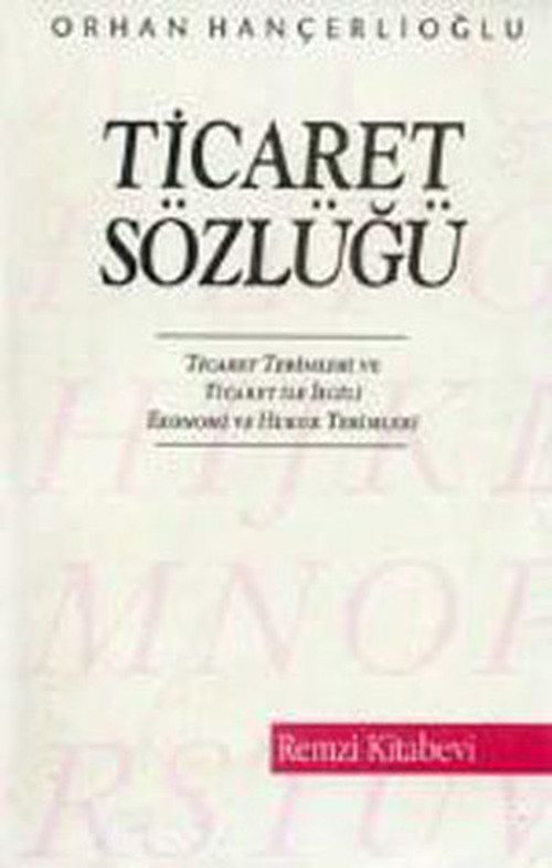 Remzi Kitabevi Ticaret Sözlüğü