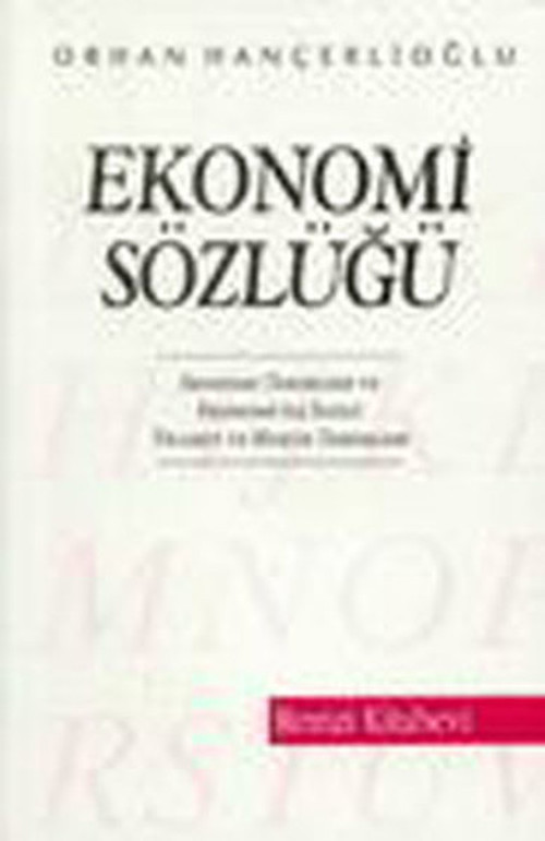 Remzi Kitabevi Ekonomi Sözlüğü