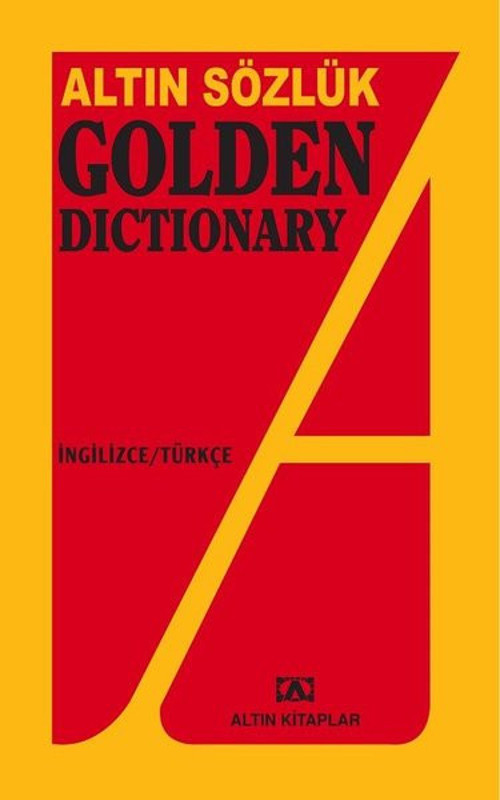 Altın Sözlük Golden Dictionary - İngilizce - Türkçe