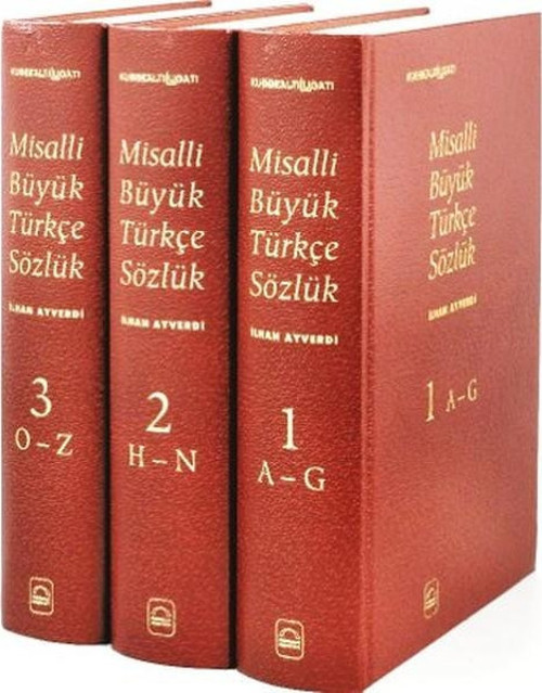 Kubbealtı Lugatı-Misalli Büyük Türkçe Sözlük - 3 Cilt Takım