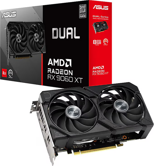 RX 9060 XT Dual DUAL-RX9060XT-8G 128 Bit GDDR6 8 GB Ekran Kartı