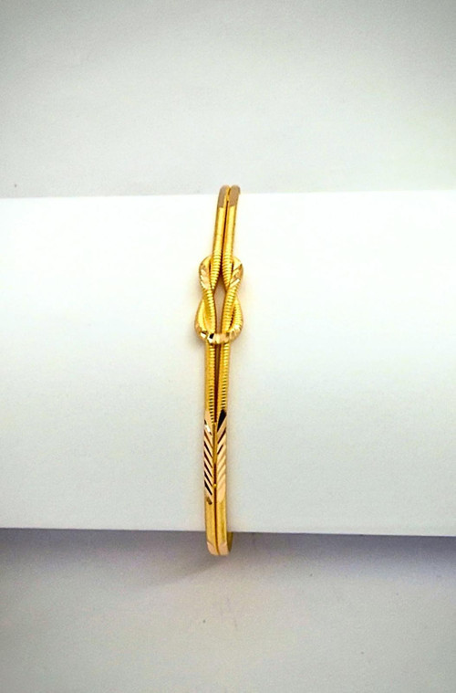 15 GRAM AŞK DÜĞÜMÜ BAŞAK BİLEZİK SEVİM GOLD 22 AYAR