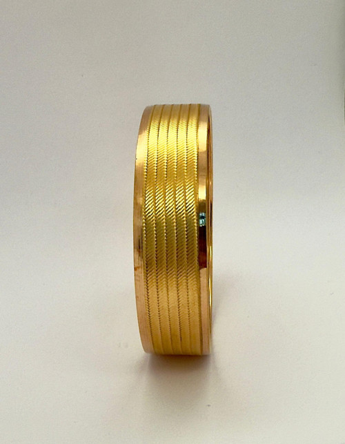 15 GRAM TRABZON BİLEZİK SEVİM GOLD 22 AYAR 1.5CM GENİŞLİK