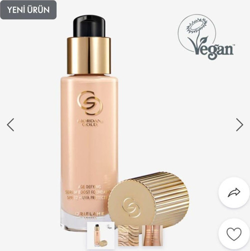 Giordani Gold Age Defying Güçlendirici Serum42237 Fondöten Vanilla Cool