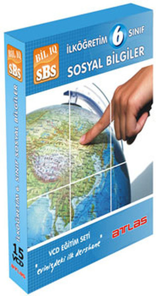 Bil Iq 6.Sınıf Sosyal Bilgiler Vcd Seti 15 VCD + Rehberlik Kitapçığı